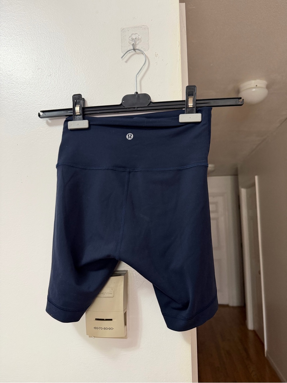 lululemon athletica Navy High-Rise Bike Shorts